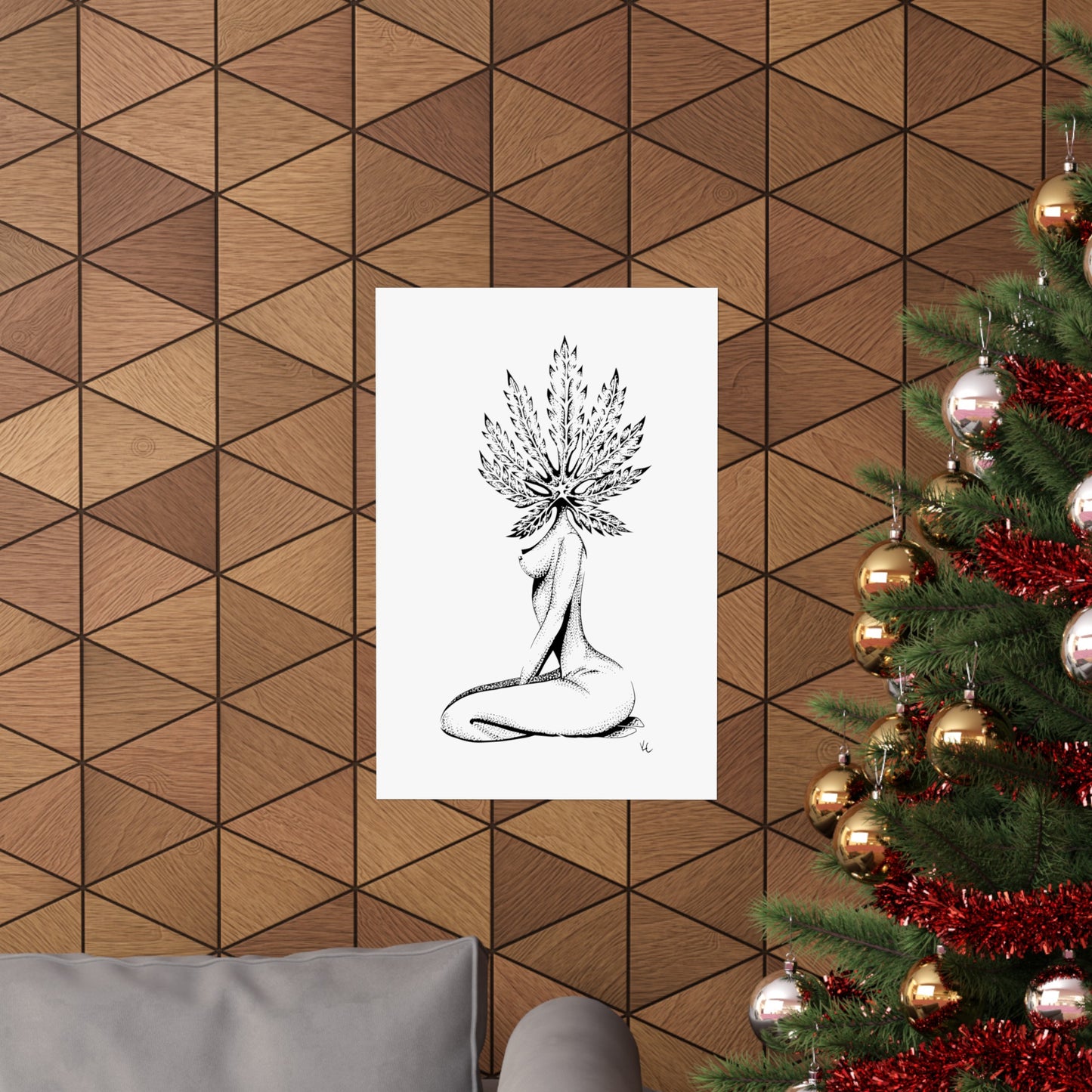 Savvy Pot Head Beauty Poster