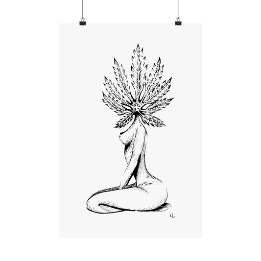 Savvy Pot Head Beauty Poster