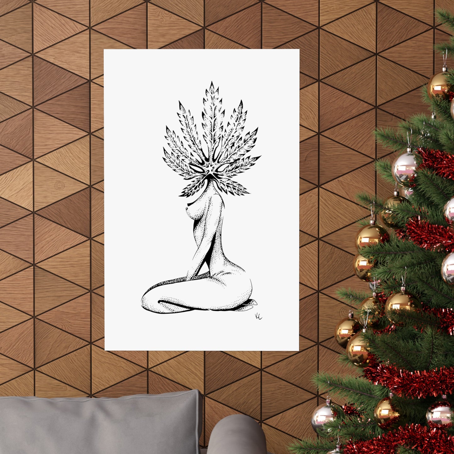 Savvy Pot Head Beauty Poster