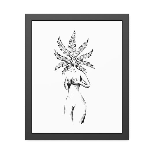 Lexi Pot Head Beauty Framed Poster